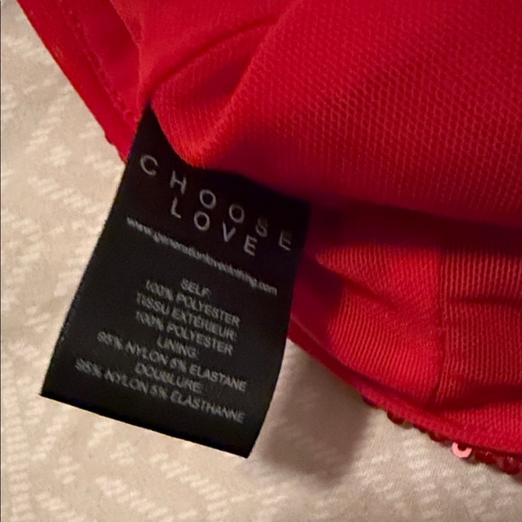 Generation Love Estella Red Sequin Tank Top - Picture 9 of 9